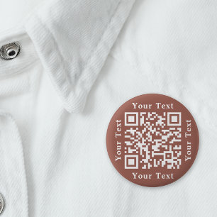 Erstelle Rust Braun Website URL Scan Mich QR Code Button