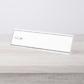 Erstelle Schreibtischnamensplakette (Vorderseite )