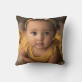 Erstelle selbst! Benutzerdefinierte Bildvorlage Kissen (Rückseite)