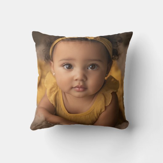 Erstelle selbst! Benutzerdefinierte Bildvorlage Kissen (Rückseite)