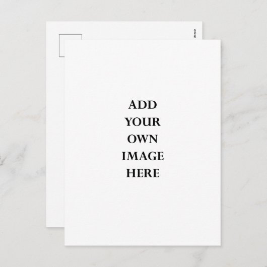 Erstelle selbst feiertagspostkarte (Vorne/Hinten)