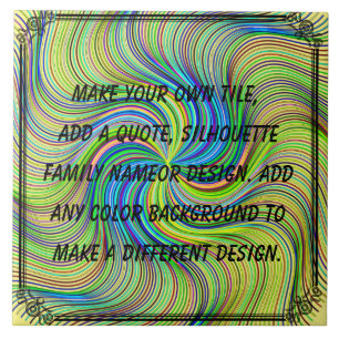 ERSTELLE SELBST  FLIESE