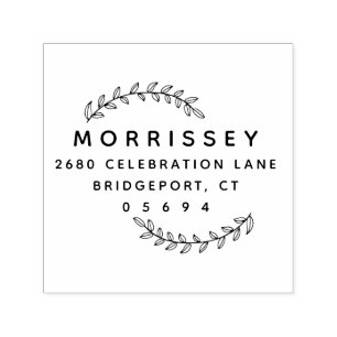 Erstelle selbst Folien Moderne Rücksendeadresse Permastempel