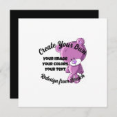 Erstelle selbst! -Karte (Vorne/Hinten)