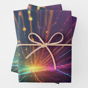 Erstelle selbst Klassisch elegant Trendy Geschenkpapier Set