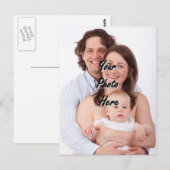 Erstelle selbst postkarte (Vorne/Hinten)