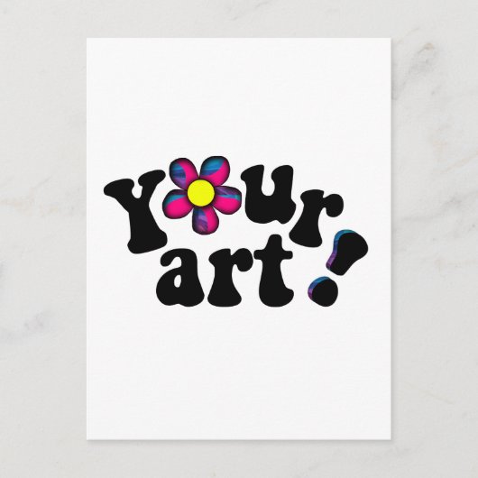 ERSTELLE SELBST POSTKARTE (Vorderseite)