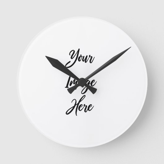Erstelle selbst runde wanduhr (Vorderseite)