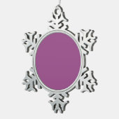 Erstelle selbst- schneeflocken Zinn-Ornament (Rechts)