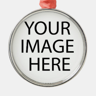 Erstelle selbst! silbernes ornament