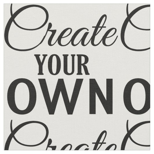 Erstelle selbst stoff (Nahaufnahme)