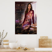 Erstelle Was Andere Nicht Sehen Poster (Küche)