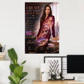 Erstelle Was Andere Nicht Sehen Poster (Heimbüro)