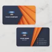 Erstellen Beruflicher, moderner Visitenkarten Visitenkarte (Vorne/Hinten)