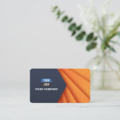 Erstellen Beruflicher, moderner Visitenkarten Visitenkarte (Stehend Vorderseite)