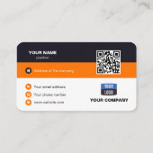 Erstellen Beruflicher, moderner Visitenkarten Visitenkarte (Rückseite)