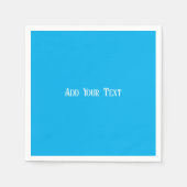 Erstellen Beruflicher, stilvoller Wünsche Serviette (Vorderseite)