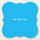 Erstellen Beruflicher, stilvoller Wünsche Untersetzer (Vorderseite)