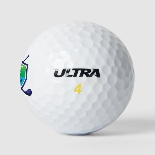 Erstellen cooler Initialen von Monogramm-Golfbälle Golfball (Logo)