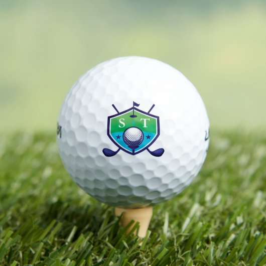 Erstellen cooler Initialen von Monogramm-Golfbälle Golfball (Insitu T-Shirt)