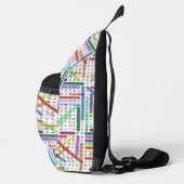 Erstellen der Suche nach Wörtern Crossbody Bag (Rechts)