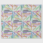 Erstellen der Suche nach Wörtern Geschenkpapier (Flach)