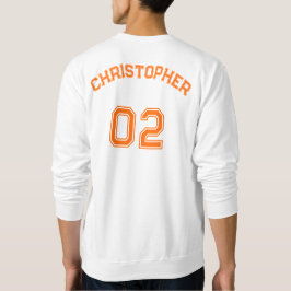 Erstellen des Spielernamen Jersey Nummer Klassisch Sweatshirt