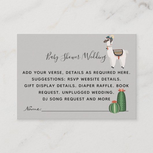 Erstellen eigener Ereignisdetails Beilagen - Alpac Begleitkarte (Vorderseite)