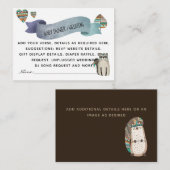 Erstellen eigener Ereigniseinsätze - Waldtiere Begleitkarte (Vorne/Hinten)