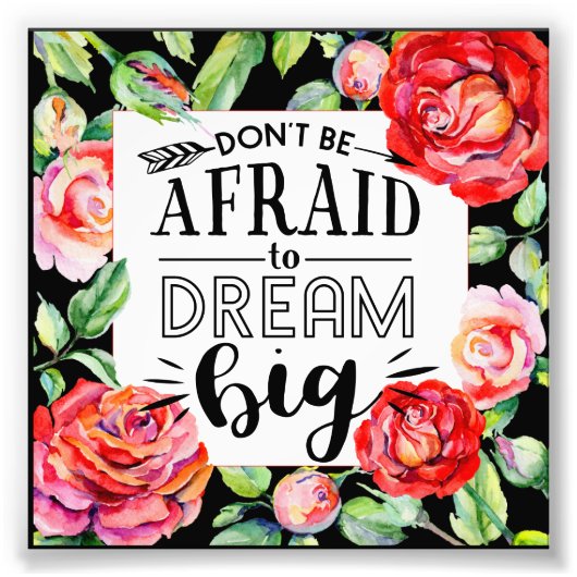 Erstellen eigener Geschenkideen-Rote Rosen Vorlage Fotodruck (Vorne)