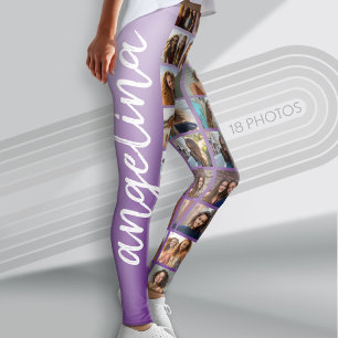Erstellen einer benutzerdefinierten FotoCollage 18 Leggings
