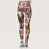 Erstellen einer benutzerdefinierten FotoCollage - Leggings (Vorderseite)