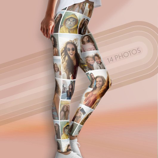 Erstellen einer benutzerdefinierten FotoCollage -  Leggings