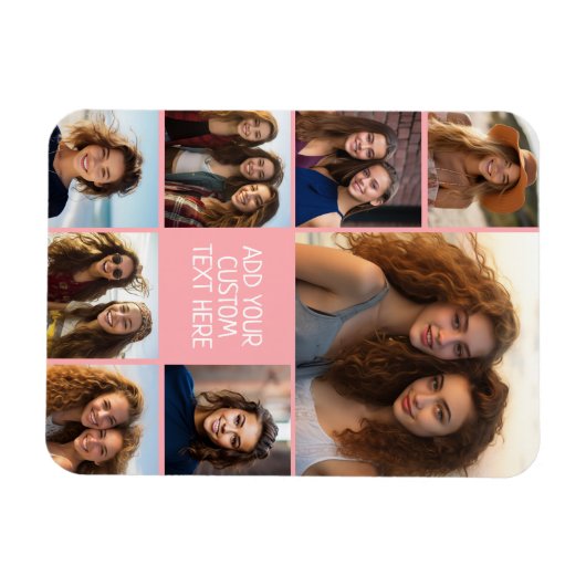 Erstellen einer benutzerdefinierten FotoCollage - Magnet (Horizontal)