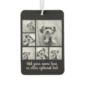 Erstellen einer benutzerdefinierten FotoCollage mi Autolufterfrischer (Rückseite)