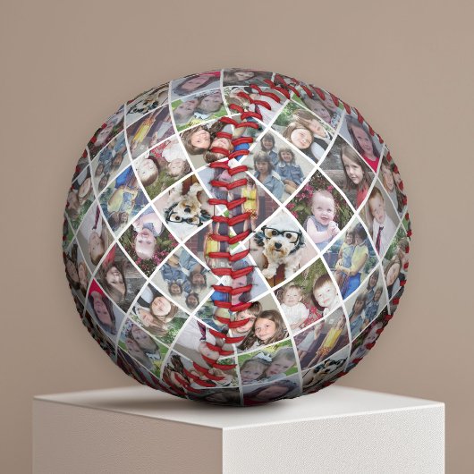 Erstellen einer benutzerdefinierten FotoCollage mi Baseball