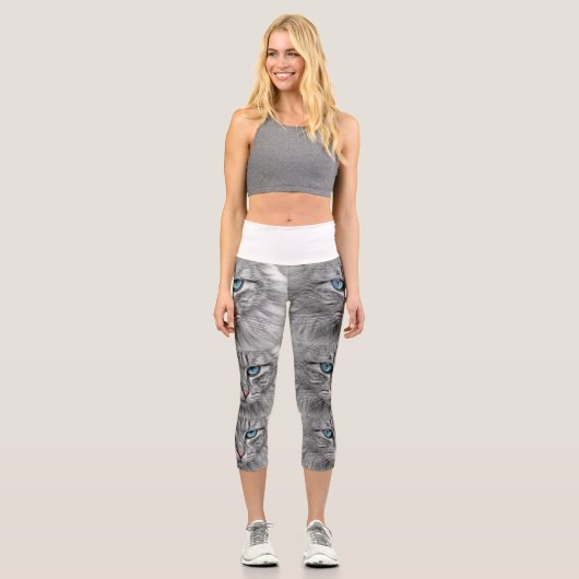 Erstellen einer benutzerdefinierten FotoCollage mi Capri Leggings (Vorderseite)