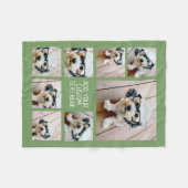 Erstellen einer benutzerdefinierten FotoCollage mi Fleecedecke (Vorderseite (Horizontal))