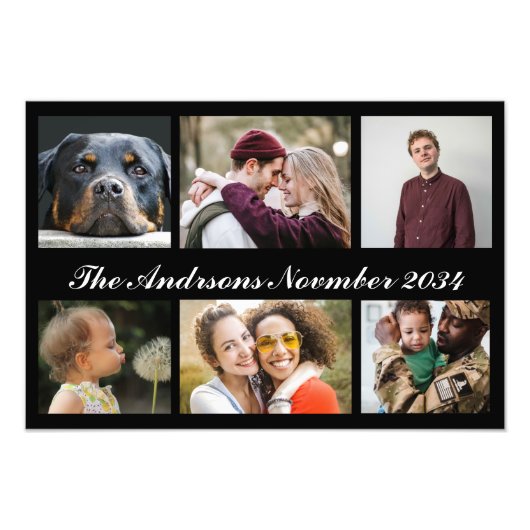 Erstellen einer benutzerdefinierten FotoCollage mi Fotodruck (Vorne)