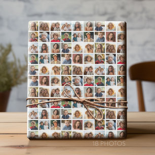 Erstellen einer benutzerdefinierten FotoCollage mi Geschenkpapier