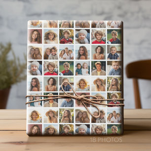 Erstellen einer benutzerdefinierten FotoCollage mi Geschenkpapier