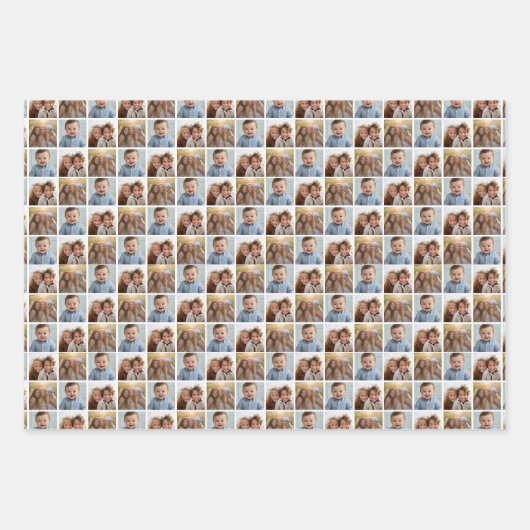 Erstellen einer benutzerdefinierten FotoCollage mi Geschenkpapier Set (Vorderseite 3)