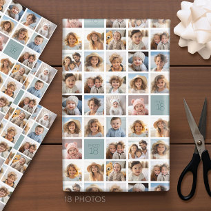 Erstellen einer benutzerdefinierten FotoCollage mi Geschenkpapier Set