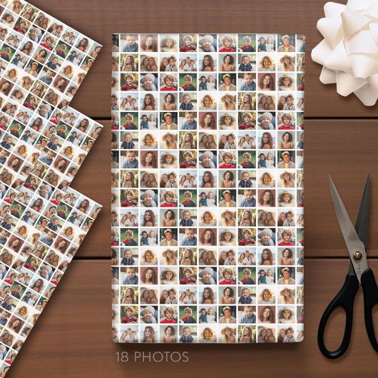 Erstellen einer benutzerdefinierten FotoCollage mi Geschenkpapier Set