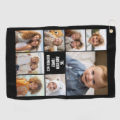 Erstellen einer benutzerdefinierten FotoCollage mi Golfhandtuch (Horizontal)