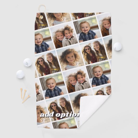 Erstellen einer benutzerdefinierten FotoCollage mi Golfhandtuch (Insitu)