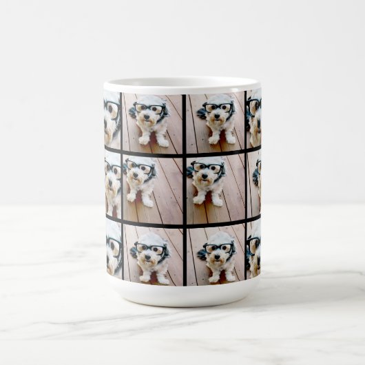 Erstellen einer benutzerdefinierten FotoCollage mi Kaffeetasse (Mittel)