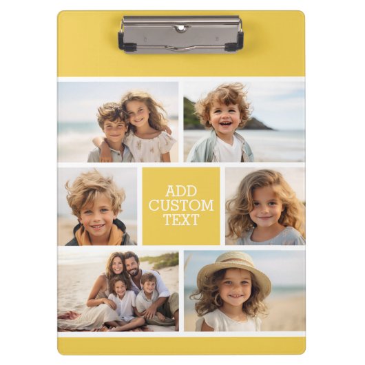 Erstellen einer benutzerdefinierten FotoCollage mi Klemmbrett (Vorderseite)