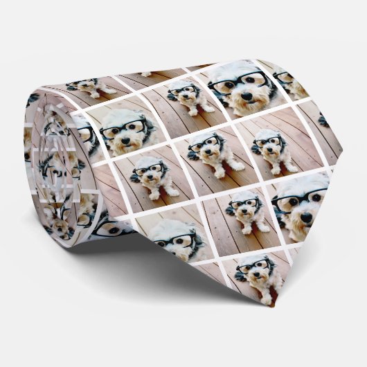 Erstellen einer benutzerdefinierten FotoCollage mi Krawatte (Gerollt)