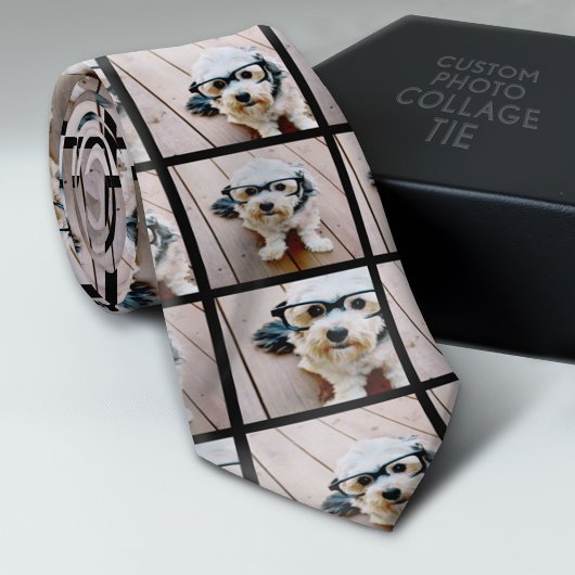 Erstellen einer benutzerdefinierten FotoCollage mi Krawatte